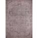 Brown 91 x 59 x 0.4 in Area Rug - Joss & Main Jillette Area Rug w/ Non-Slip Backing Polyester/Cotton | 91 H x 59 W x 0.4 D in | Wayfair