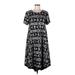 Lularoe Casual Dress - Midi: Black Dresses - Women's Size Medium