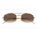 Unisex s aviator Gold Metal Prescription sunglasses - Eyebuydirect s Ray-Ban RB3719