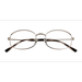 Unisex s oval Gunmetal Metal Prescription eyeglasses - Eyebuydirect s Ray-Ban RB6510