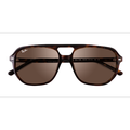 Unisex s aviator Tortoise Acetate Prescription sunglasses - Eyebuydirect s Ray-Ban RB2205 Bill One