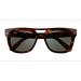 Unisex s aviator Striped Tortoise Plastic Prescription sunglasses - Eyebuydirect s Ray-Ban RB4426 Phil