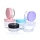5pcs 10g/15g/20g Empty Plastic Cosmetic Box Makeup Nail Art Bead Storage Container Portable Cosmetic