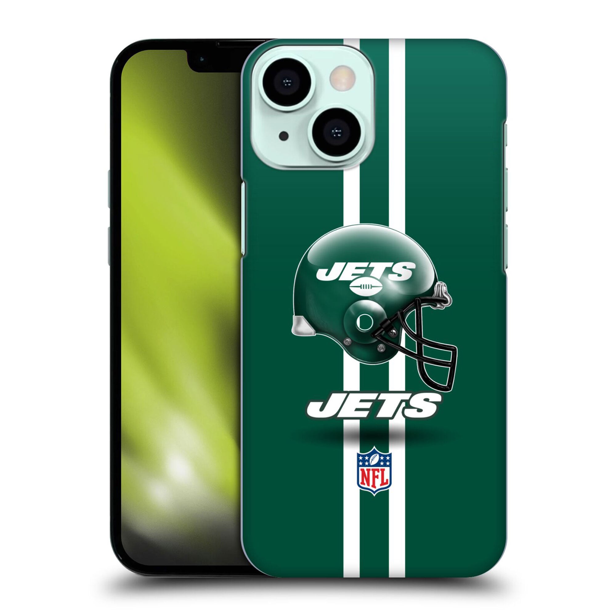 Coque New York Jets rigide avec logo du casque - iPhone