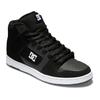 Sneaker DC SHOES "Manteca 4 Hi", Gr. 7,5(40), schwarz-weiß (schwarz, weiß), 51.34% Leder, 48.66% Synthetikmaterial, Schuhe