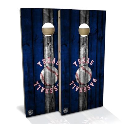 Texas Baseball Outdoor Cornhole Board Set