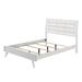 Cerys Eastern King Bed, White