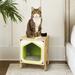 Multi-function Cat House, Side Table, Nightstand, Litter Box Enclosure