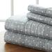 4 Pcs Ultra Soft Printed Bed Sheet Set in Full Size