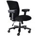 Ergonomic Office Chair with Adjustable Lumbar Support, Modern High Back Computer Chair with Arms, Executive Rolling Swivel Chair