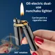 Kreative Öl-elektrische Dual-use-Nunchaku Aufladbare Leichter Fingertip Dekompression Artefakt