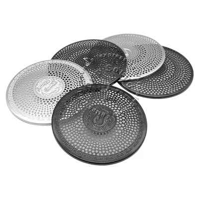 56,5 mm Hochtöner-Abdeckungsschale, Metall-Grillnetz, dekorativer Kreis, kreisförmiger Image