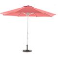 Toile de rechange rouge pour parasol rond 300cm