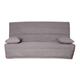 Banquette clic-clac gris Matelas mousse HR