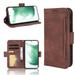 for Google Pixel 6 Pro Case Google Pixel 6 Pro Wallet Case PU Leather Card Slot & Cash Side Pocket Shockproof Flip Phone Cover Compatible with Google Pixel 6 Pro Brown