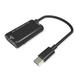 Delaman Adapter Cable USB 3.1/M to HDMI/F Adapter Cable Portable Conversion Cable HDMI Audio/Video Output Connector