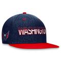 Men's Fanatics Branded Navy/Red Washington Capitals Authentic Pro Rink Two-Tone Snapback Hat