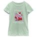 Girl's Youth Mad Engine Peppa Pig Mint Happy Holidays Graphic T-Shirt