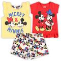 Infant Minnie Mouse Red/White T-Shirt & Shorts Set