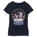 Girl's Youth Mad Engine Peppa Pig Navy Snowglobe Graphic T-Shirt
