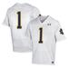 Men's Under Armour #1 White Notre Dame Fighting Irish Premiere Football Jersey