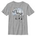 Youth Mad Engine Heather Gray Star Wars AT-AT Reindeer Graphic T-Shirt