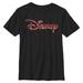 Youth Mad Engine Black Disney Merchandise Holiday Logo Graphic T-Shirt