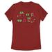 Women's Mad Engine Red Star Wars Gift Wrapped Graphic T-Shirt