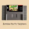 Zombies di alta qualità a 16 Bit Ate i miei vicini NTSC Big grey Game Card per lettore di giochi
