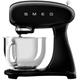 Smeg SMF03BLUK 50's Style Retro Food Mixer with Stand Black