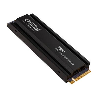 Crucial 2TB T500 PCIe 4.0 x4 M.2 Internal SSD with Heatsink CT2000T500SSD5