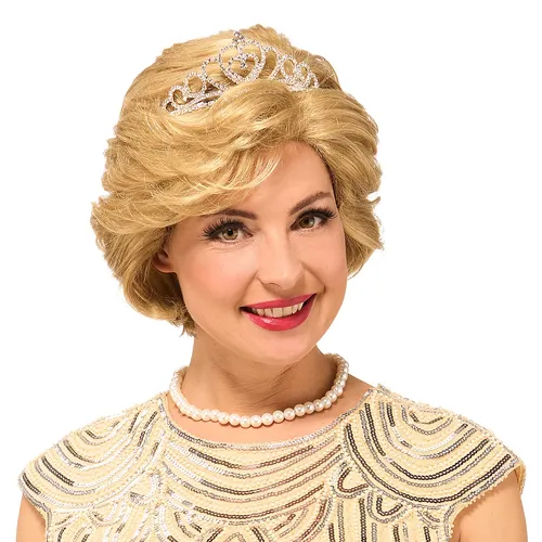Perruque princesse, blonde