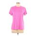 Adidas Active T-Shirt: Pink Activewear - Women's Size Large