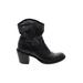 Fiorentini + Baker Ankle Boots: Black Print Shoes - Women's Size 36 - Round Toe