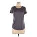 Reebok Active T-Shirt: Gray Activewear - Women's Size Medium