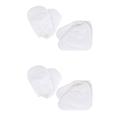 POPETPOP 8 Pcs Thermal Insulation Gloves Pro Cozies Liners Wax Dip Wax Tanning Mitt Wax Sock Wax Care Mittens Wax Cotton Mitts Cotton Gloves Heat-retainting Foot Cover White Hand Paraffin