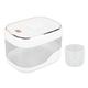 TOPINCN Rice Storage Container, Press Type Rice Bucket Airtight Food Container Rice Holder Bin Measuring Cup, Grain Dispenser Rice Canister Small Grains Beans Rice (10KG)