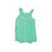 Carter's Short Sleeve Outfit: Green Tops - Size 3 Month