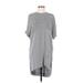 Christian Wijnants Casual Dress - Shift Crew Neck Short sleeves: Gray Color Block Dresses - Women's Size 40