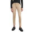 5-Pocket-Hose MARC O'POLO "aus Lyocell-Baumwolle-Mix", Damen, Gr. 27, Länge 34, norse sand, Obermaterial: 64% Lyocell, 32% Baumwolle, 4% Elasthan, unifarben, casual, slim fit lang, Hosen 5-Pocket-Jeans