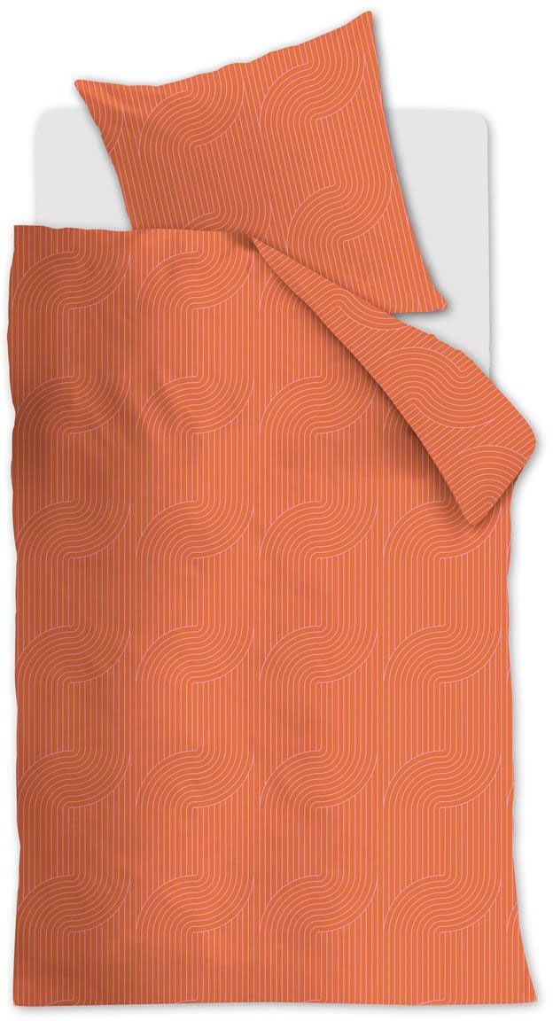 Bettwäsche VTWONEN "Broom Bow", grau, B/L: 155cm x 220cm, 1 Stk., 1 Stk., Renforcé, B/L: 80cm x 80cm, 2 Stk., Renforcé, Obermaterial: 100% Baumwolle, Bettwäsche Image