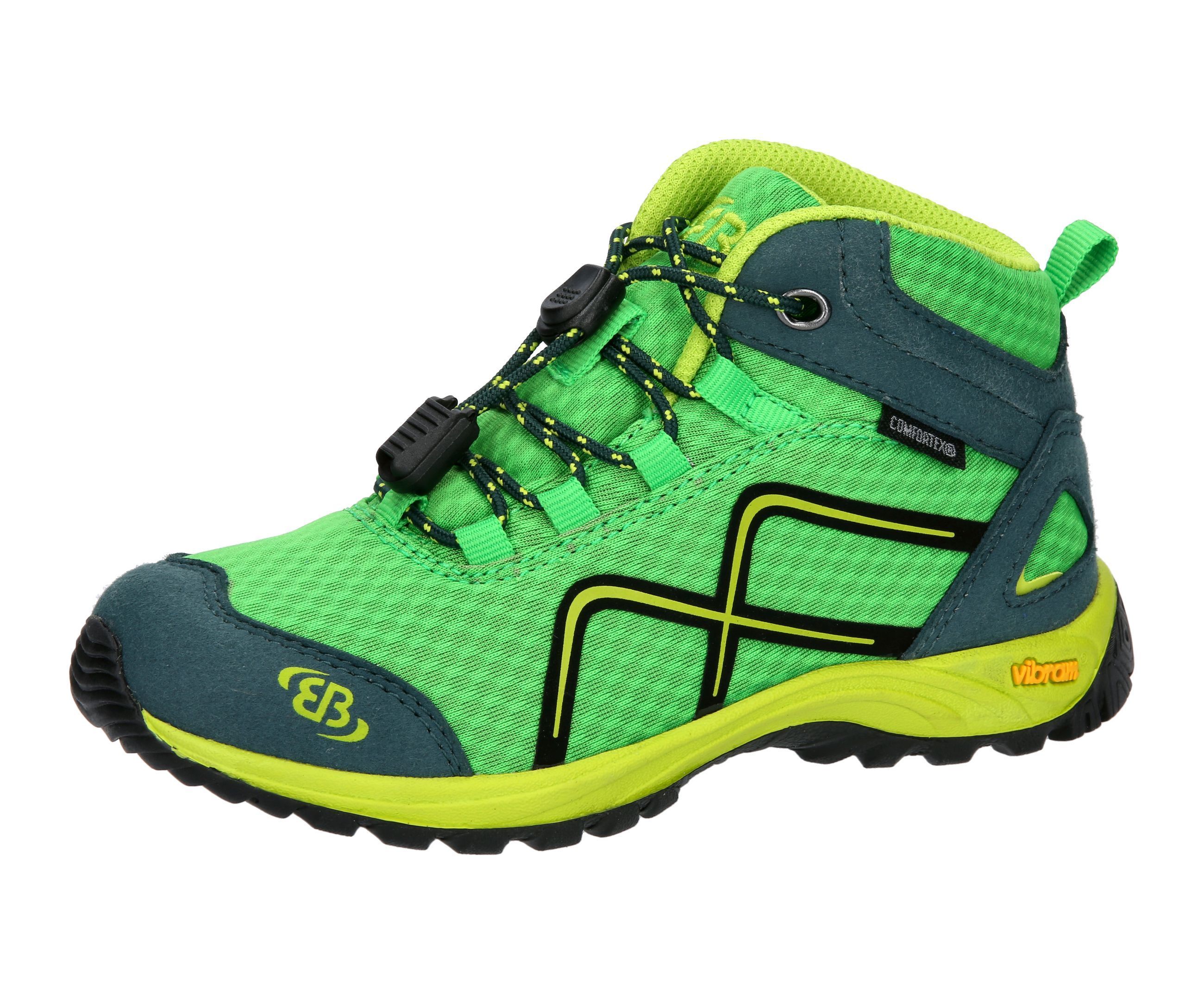 Wanderschuh BRÜTTING "Outdoorstiefel Guide High", Gr. 35, grün, Synthetik, Schuhe Image