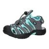 Sandale LICO "Sandale Nimbo", Gr. 31, grau, Synthetik, Schuhe