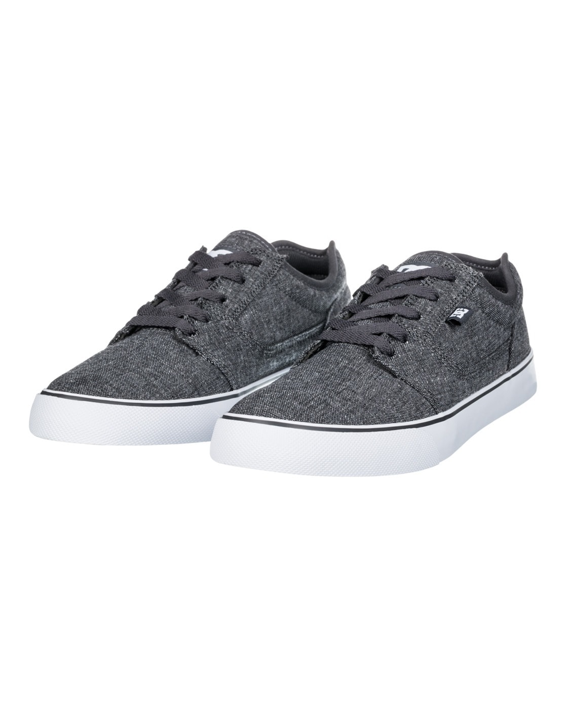 Sneaker DC SHOES "Tonik Tx Se", Herren, Gr. 10 (43), grau (grau rinse), Obermaterial:Obermaterial: Textil (Baumwolle) / Futter: Textil / Außensohle: Gummi;, Schuhe Sneaker