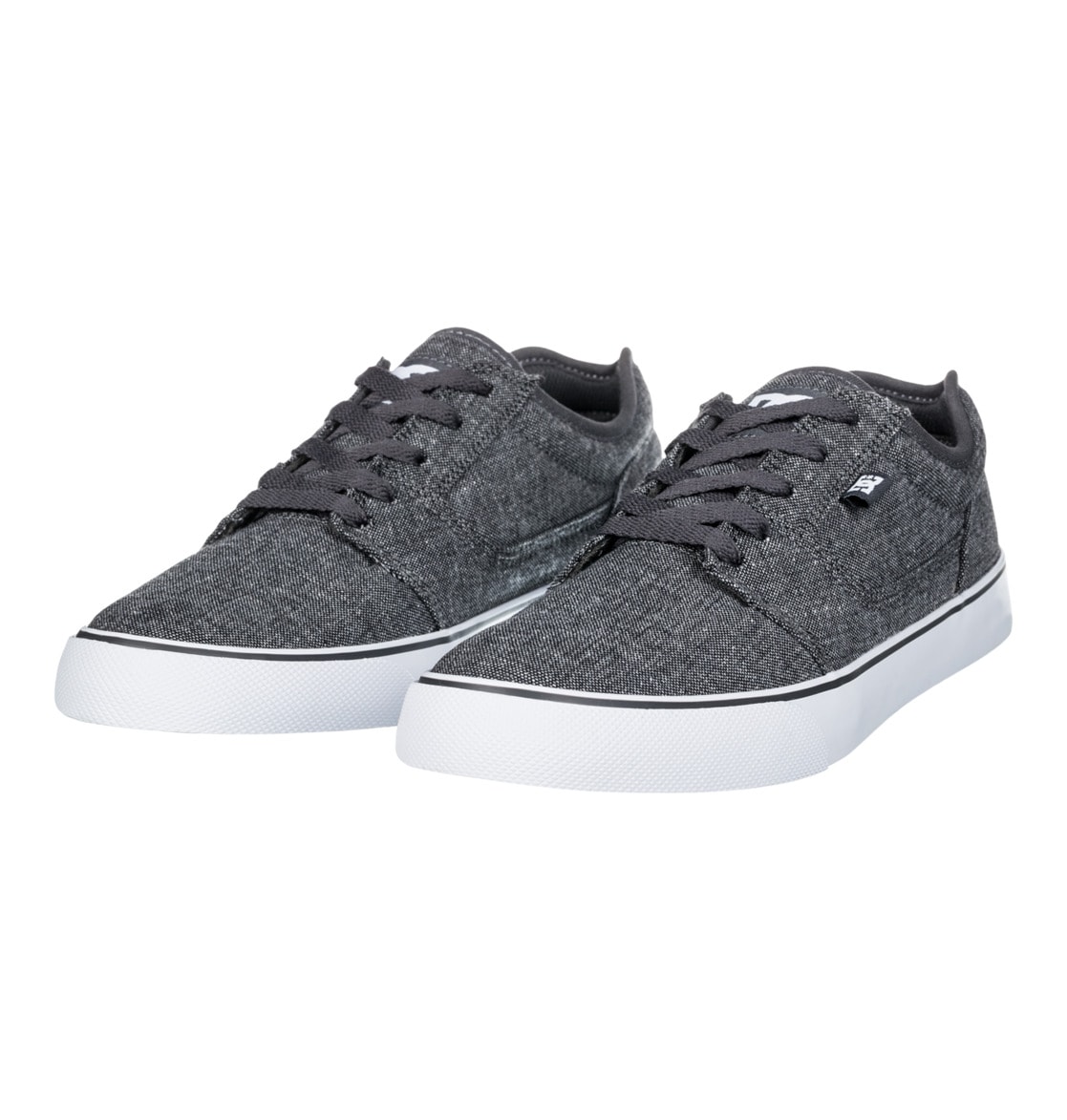 Sneaker DC SHOES "Tonik Tx Se", Herren, Gr. 7,5(40), grau (grau rinse), Obermaterial:Obermaterial: Textil (Baumwolle) / Futter: Textil / Außensohle: Gummi;, Schuhe Sneaker