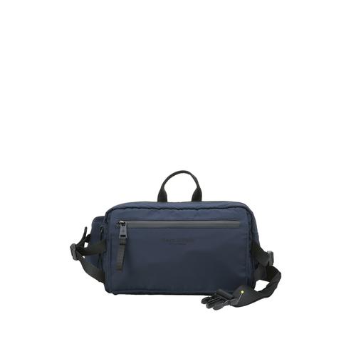 „Gürteltasche MARC O’POLO „“aus recyceltem Material““ Gr. B/H/T: 25 cm x 16 cm x 4 cm, blau Damen Taschen Gürteltaschen“
