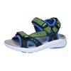 Sandale LICO "Sandale Sami V", Gr. 33, blau, Synthetik, Schuhe