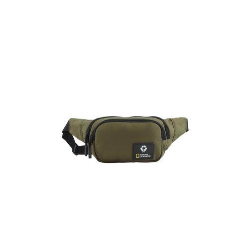 „Gürteltasche NATIONAL GEOGRAPHIC „“OCEAN““ Gr. B/H/T: 5 cm x 17.00 cm x 39 cm, braun Taschen Gürteltaschen Hergestellt aus recycelten PET-Flaschen“