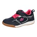 Hallenschuh LICO "Sportschuh Racine VS", Kinder, Gr. 35, blau, Synthetik, Schuhe