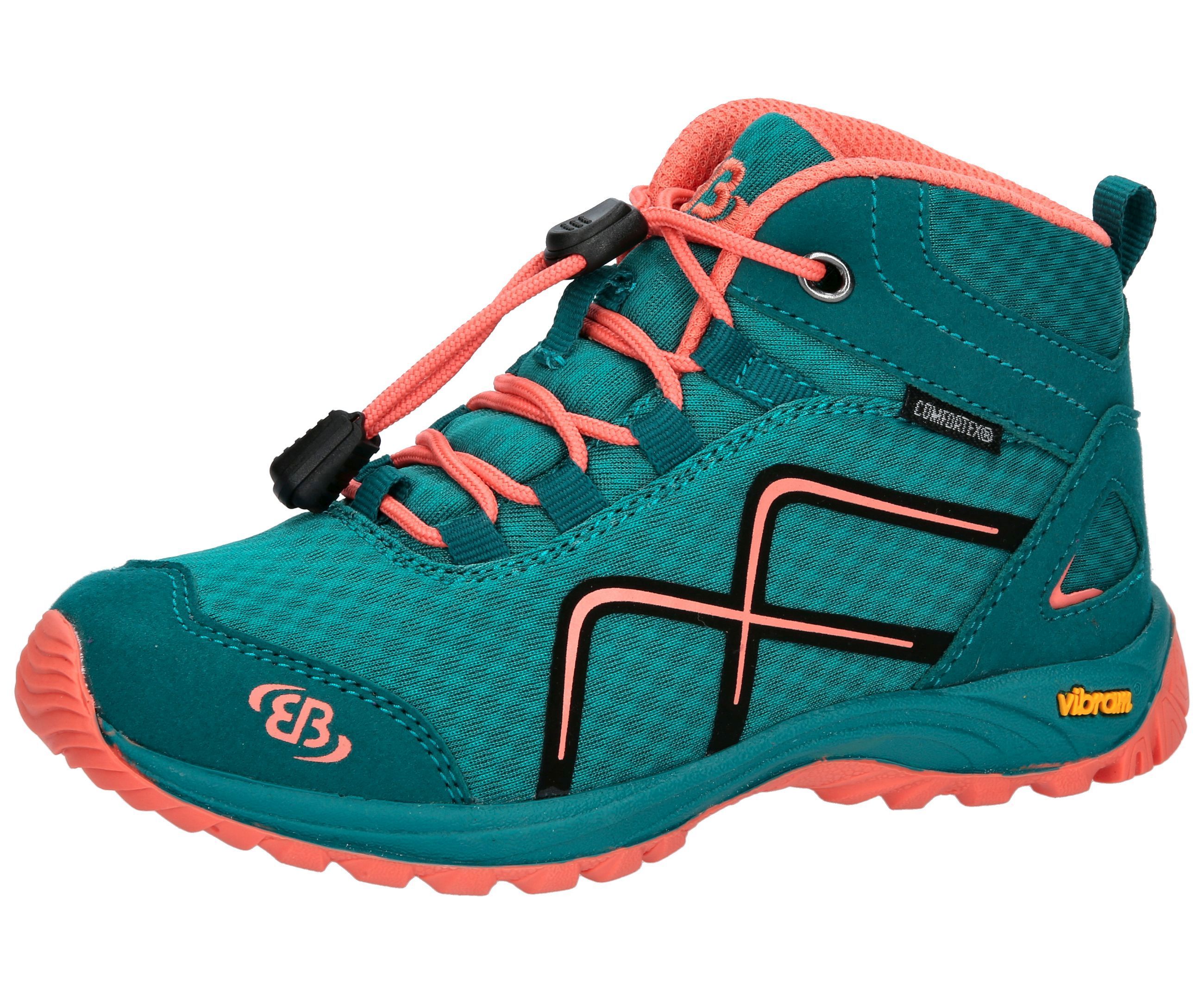Outdoorschuh BRÜTTING "Outdoorstiefel Guide High", Gr. 33, grün, Synthetik, Schuhe Image